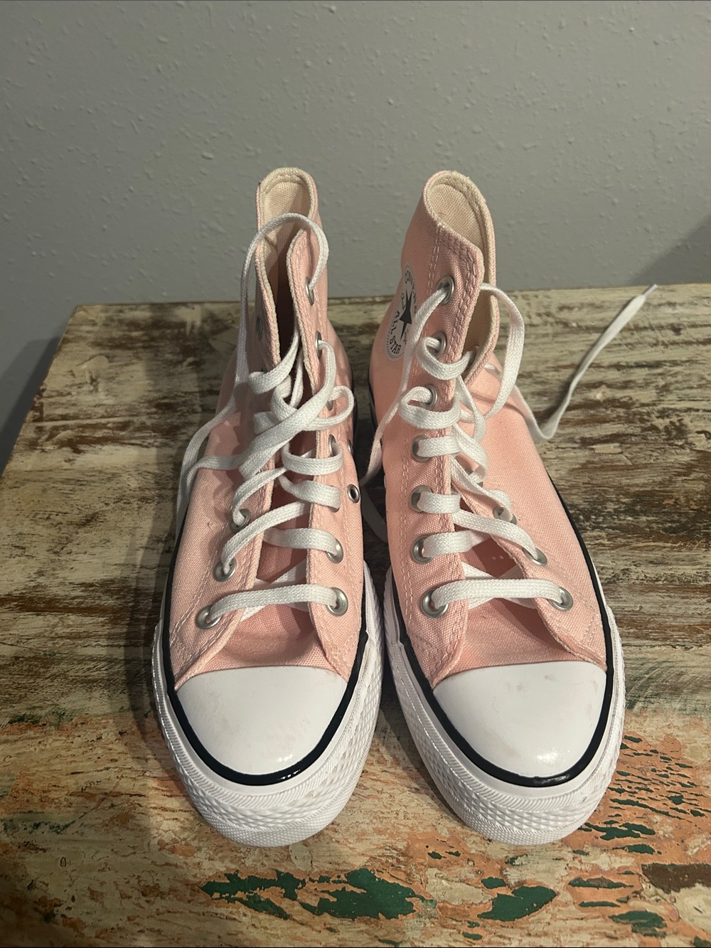 Converse Pink High-Top Canvas Sneakers